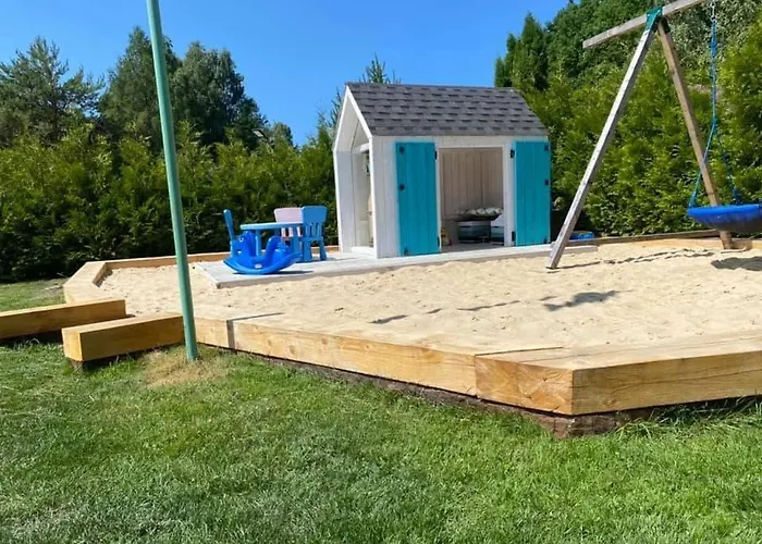 بيت خشبي Miejsce Bez Nazwy